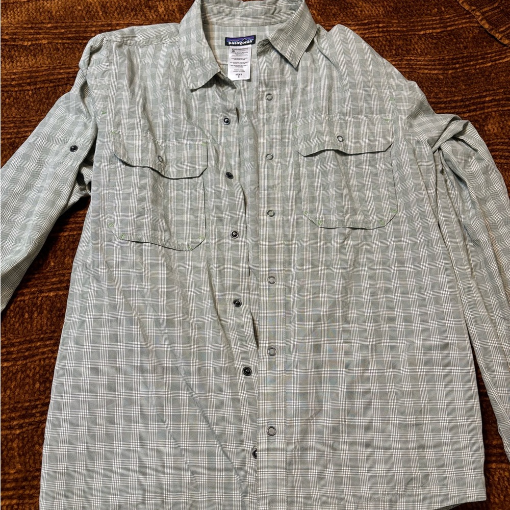 Men's Green Checkered Shirt